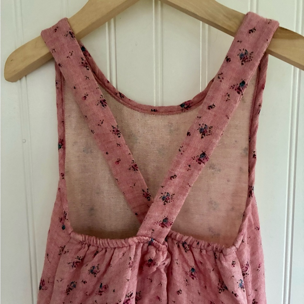 Boy + Girl Pink Floral Romper - Picture 7 of 13